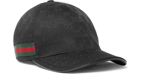 gucci hat men black